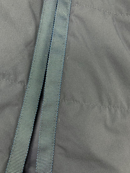 エムズグレイシー フェイクファー付きロングダウンコート 319605 38 ネイビー カメリアジップ IT97AZHWLHTE