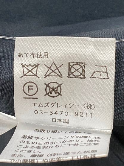 エムズグレイシー 317111 スカート 36 ブラック ジャガード リボン柄 IT856YYVSEFI