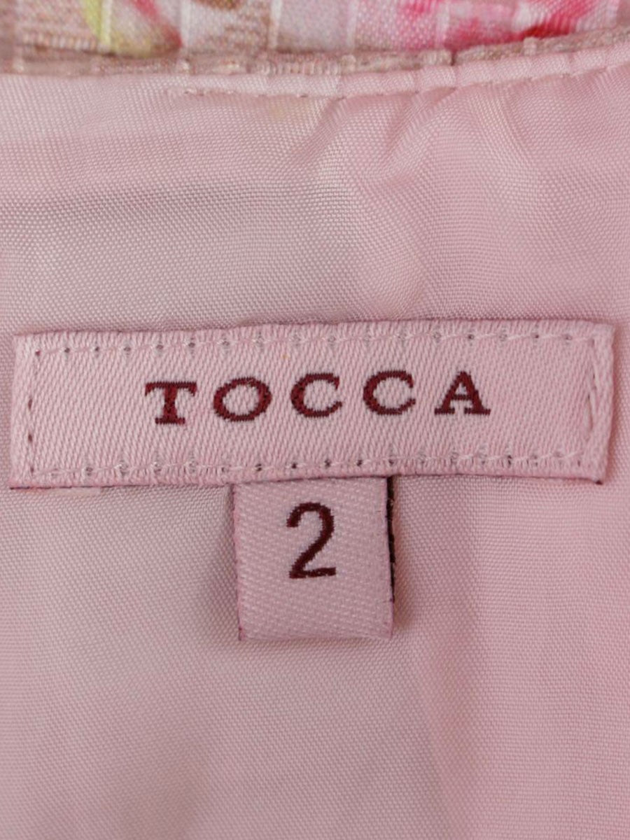 トッカ SKTOGM0250 スカート 2 ピンク チェック フラワープリント ITRHANF9SJ7K 【SALE】