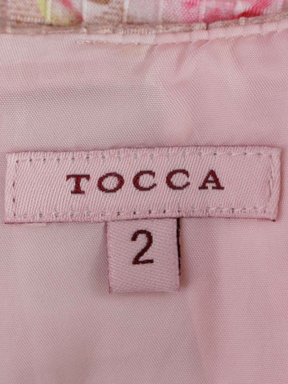 トッカ SKTOGM0250 スカート 2 ピンク チェック フラワープリント ITRHANF9SJ7K 【SALE】