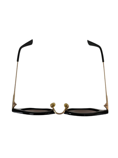 ayame（アヤメ） ADMIRAL サングラス ブラック アドミラル ウェリントン コンビフレーム フルリム ITROYAUV7UV0