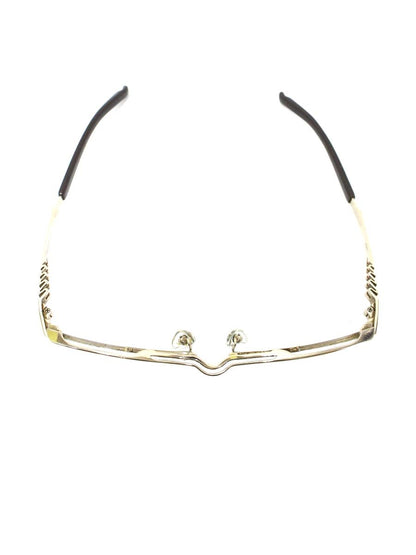 フォーナインズ S-341T メガネ ゴールド/ブラウン チタニウムフレーム フルリム スクエア IT9S9OS6A26A