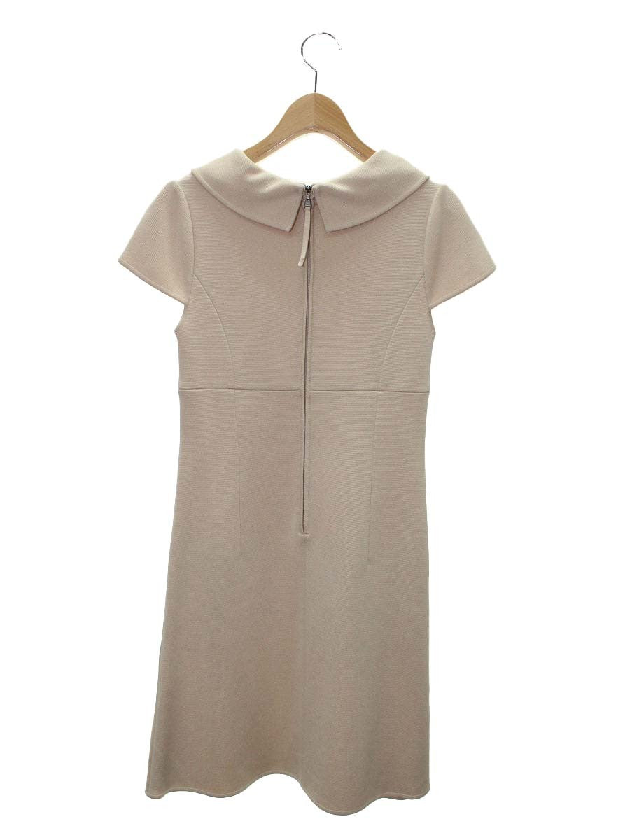 フォクシーブティック 25649 ワンピース 38 ベージュ ワンピース 衿付 ITQV64OFIRVS 【SALE】