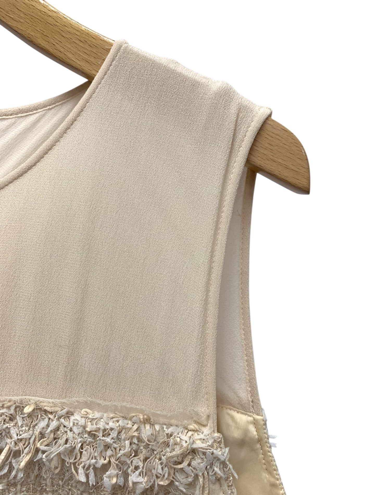 フォクシーブティック Classic Tweed 35285 ワンピース 40 ベージュ ITW9GADP80J4 【SALE】