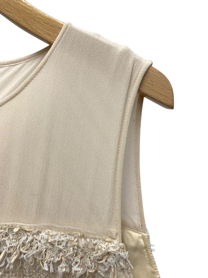 フォクシーブティック Classic Tweed 35285 ワンピース 40 ベージュ ITW9GADP80J4 【SALE】