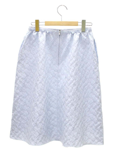 フォクシーニューヨーク collection Peony ピオニー 40965 スカート 38 ブルー フラワーモチーフ IT9JFL9QYCSS