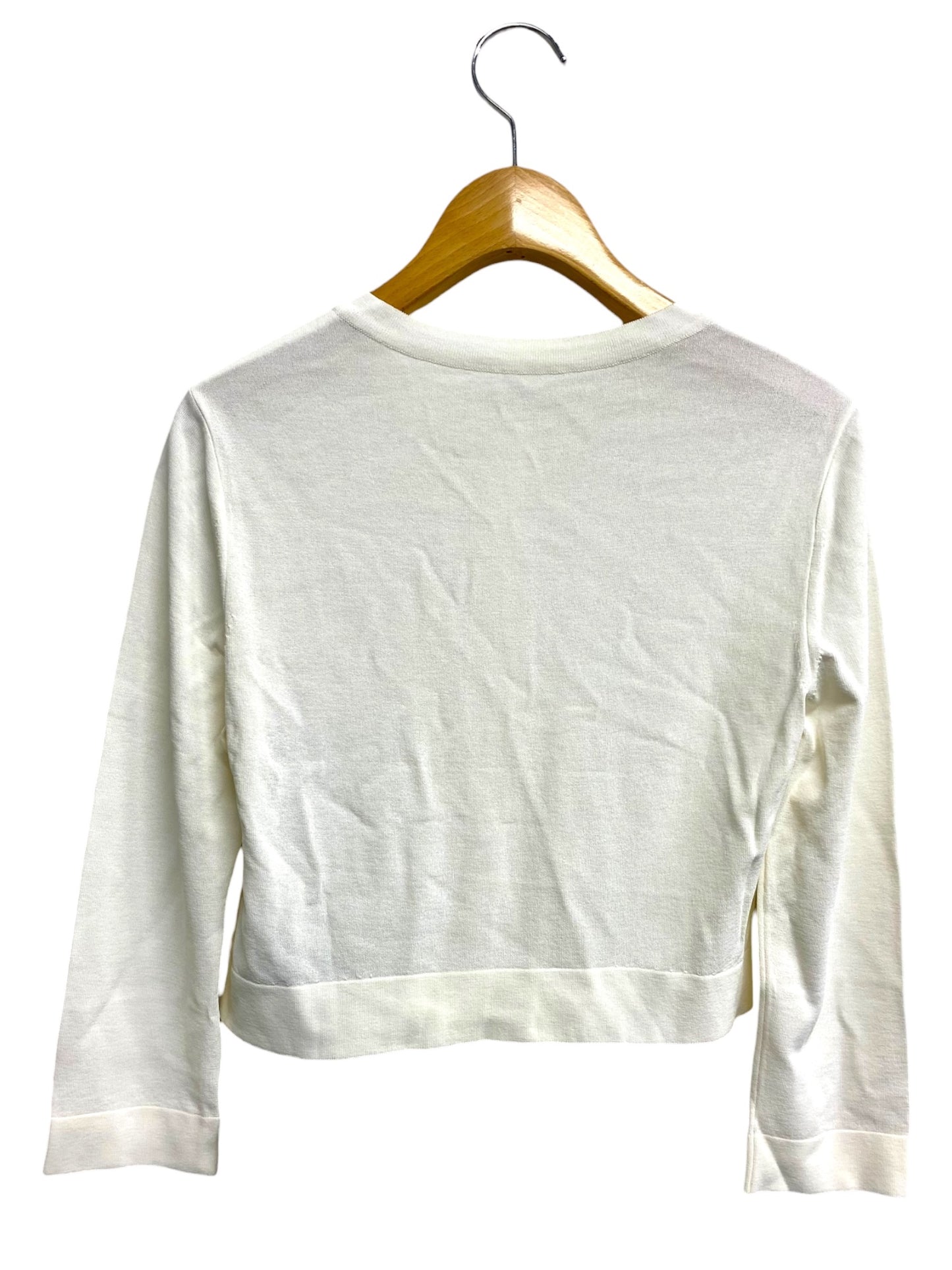 フォクシーブティック Cardigan Upper Standard 36823  カーディガン 38 ホワイト 2021年増産品 ITKU8KRBAY3G