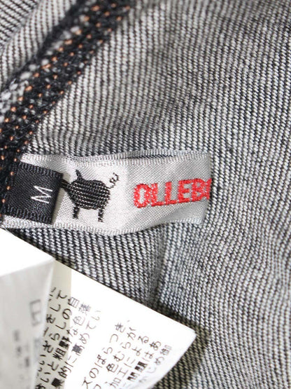 アルベロベロ 518593 クロップドパンツ M ブラック デニム パッチワーク ITC1D1CINPSO