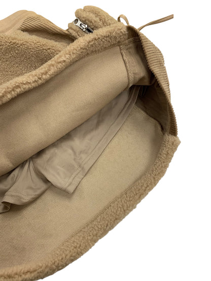 ダーリッチ 112443005 112442015 セットアップ FREE-L ベージュ ボア コンビ リボン セットアップ ITM5JBOOMNTJ 【SALE】