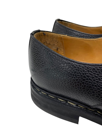 バーウィック1707 3069 ローファー 7 ブラック ダブルモンクストラップ ITE39PFHE2ZG