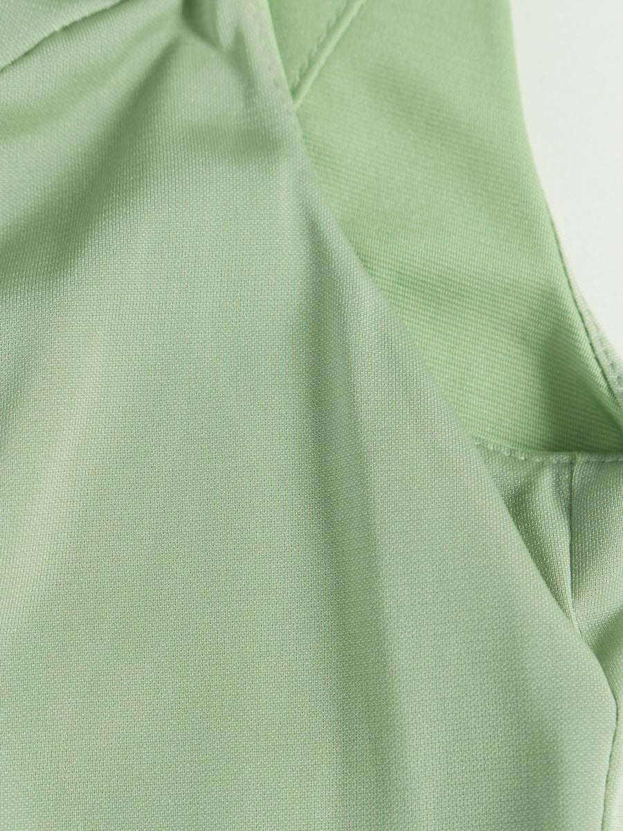 フォクシーニューヨーク グログランブーケ 29482 ワンピース 38 グリーン ITRCW2XB27NK