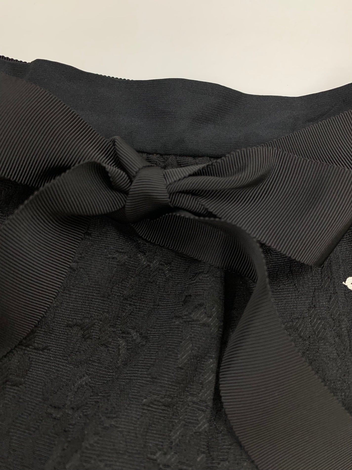 エムズグレイシー 217615 スカート 40 ブラック 小花柄 パネルプリント IT5MGOXTZNMA