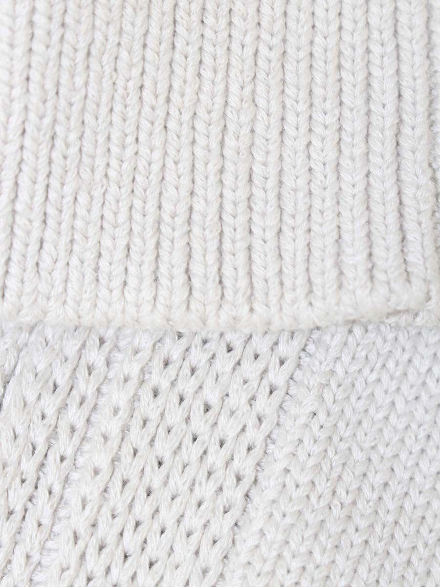 フォクシーブティック ニットパーカ アイレットV 39666 38 グレージュ ITCS2A3HM5BC