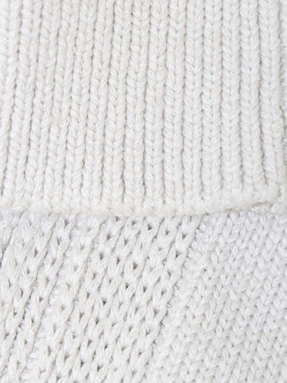 フォクシーブティック ニットパーカ アイレットV 39666 38 グレージュ ITCS2A3HM5BC