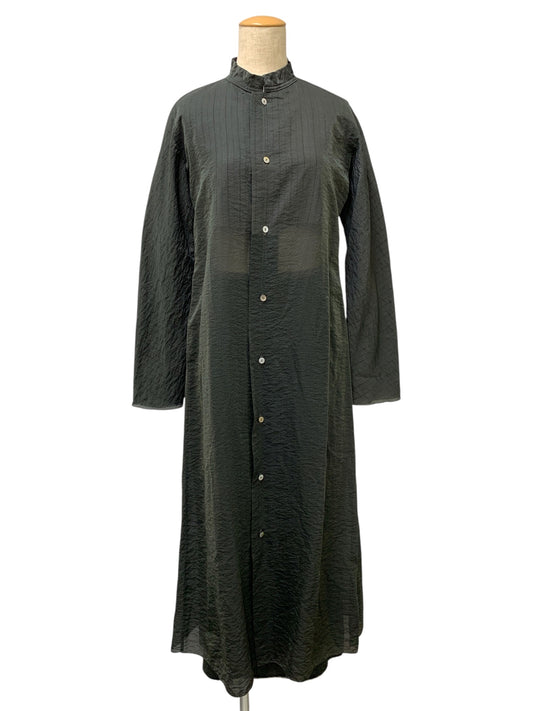 ヨウジヤマモト ワイズ Y’s ロングシャツワンピース スカートセットアップ 3/2 グレー ITMA6PAWLK40