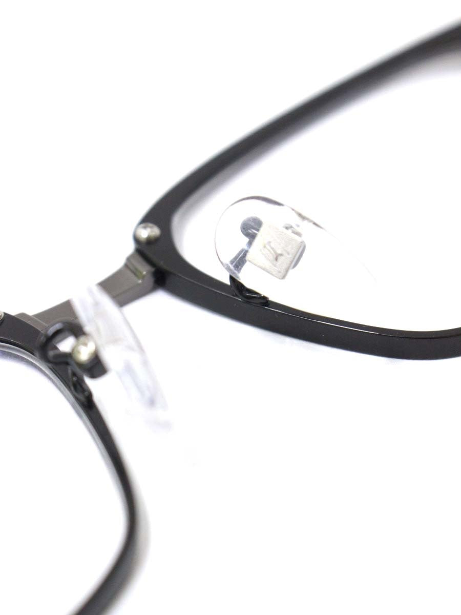 ゴールドファイル GPE5026 メガネ ブラック チタニウム ウェリントン ITH2TY1M5HZE