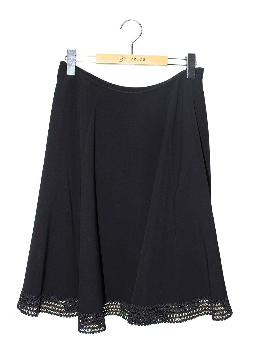 フォクシーニューヨーク スカート アラベスク 32818 40 ブラック IT76VSD4239F