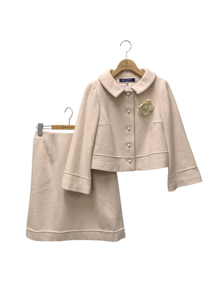 エムズグレイシー 624527 627548 セットアップ 36/38 ピンク ジャケット スカート ITH4M7L1BD9X
