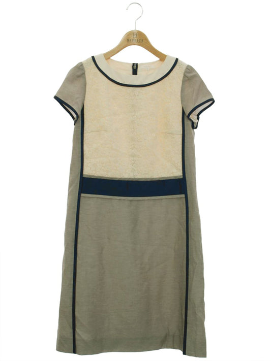 トゥービーシック W5J55-141-76 ワンピース 42 グレー センターレース IT8F3QMVP2RS 【SALE】