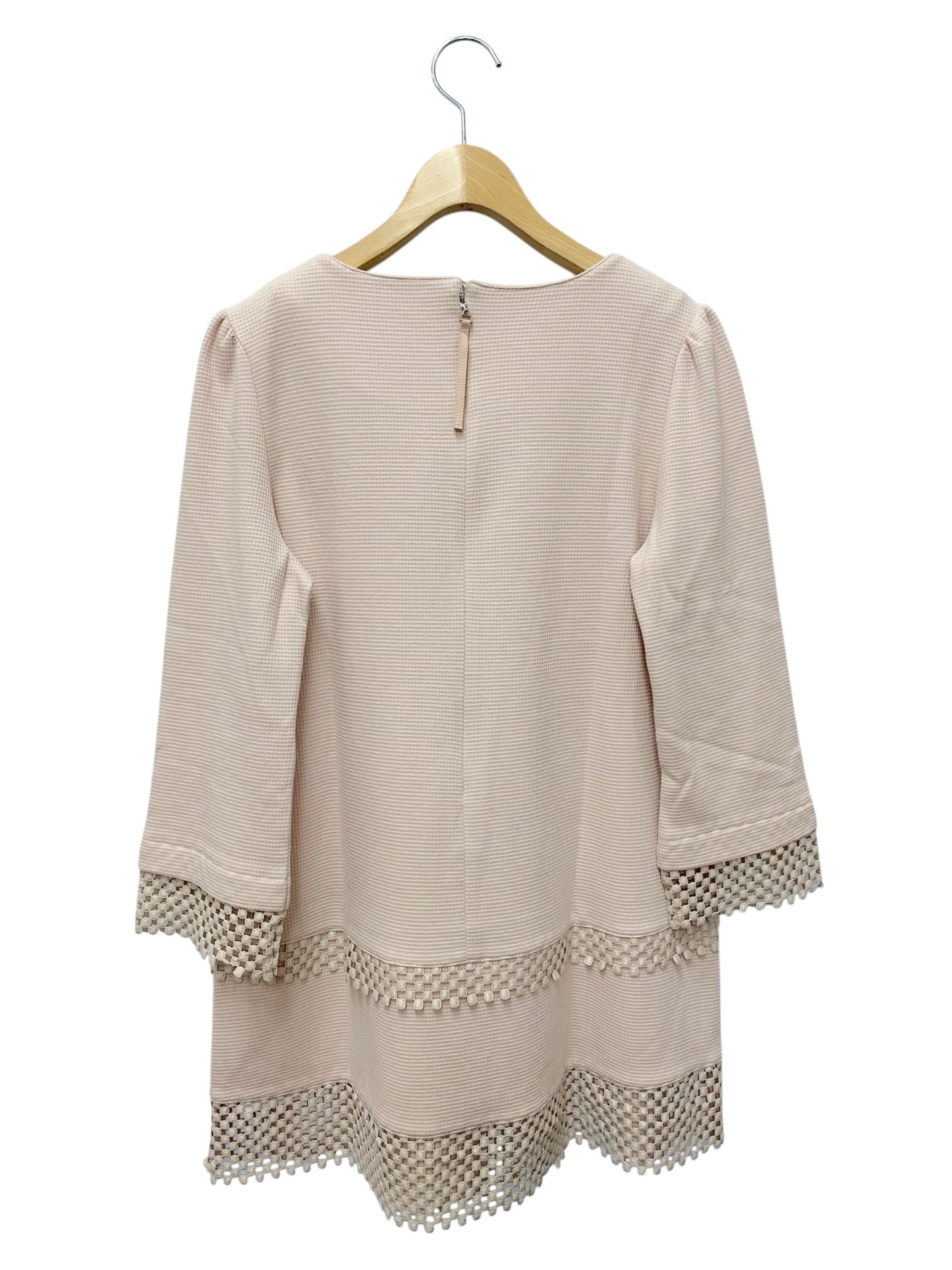 ギャラリービスコンティ 1171023 トップス 3 ピンク 花ブローチ レース タグ付き IT9FSSUKNJ08