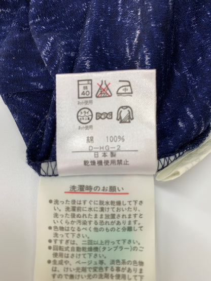 レオナール 0339100 カットソー L ネイビー コットン フラワー IT5IWLEW59RM