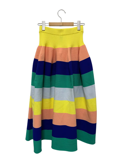 シーエフシーエル CF005KG020 スカート 0 マルチカラー ボーダー フレア ITREYYSPM5EM 【SALE】