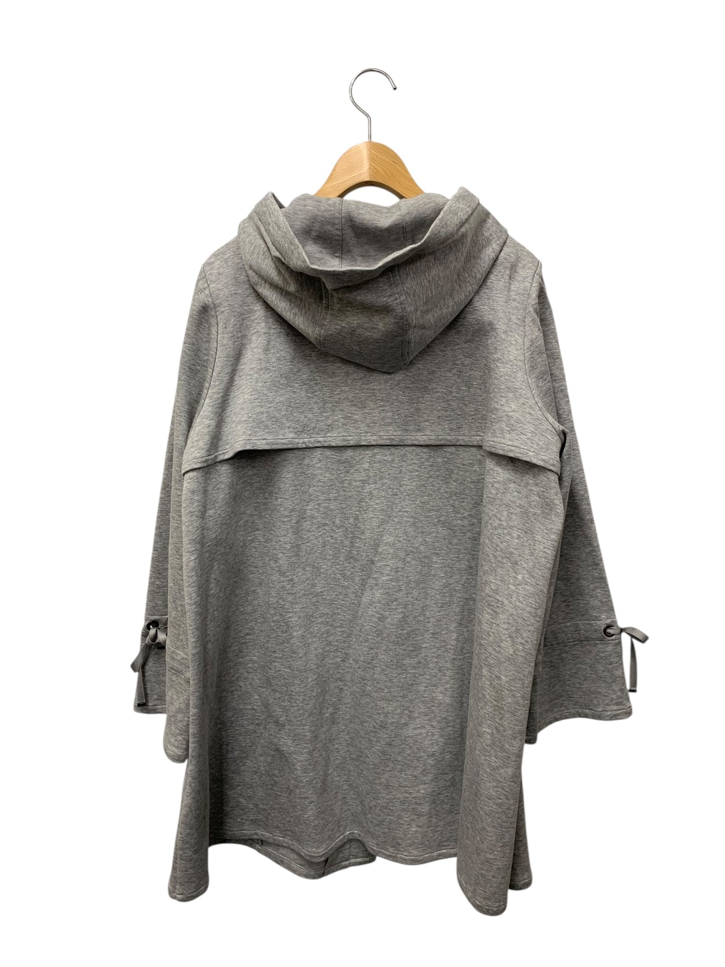 トゥービーシック W7E04-328-07 パーカー 44 グレー ジップアップ ビジュー IT1GDWUXJVKK