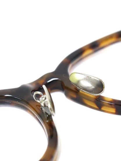 ジュリアスタートオプティカル AR / TORTOISE PL-002C 46-22 メガネ ブラウン セルフレーム フルリム ボストンウェリントンシェイプ ITPA2ZAR470A