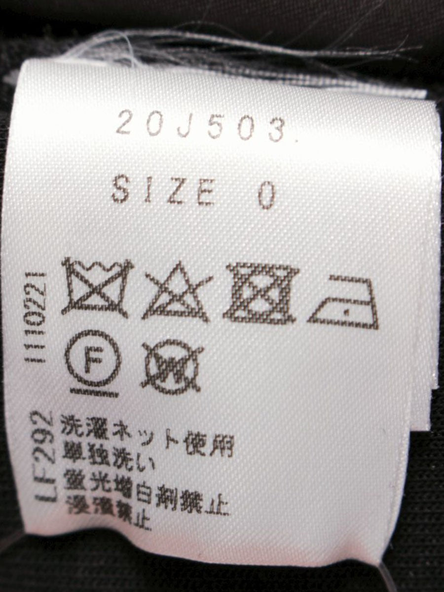 チェスティ 2wayフリルスウェットワンピース 20J503 0 ブラック ITL58X9RJU0S