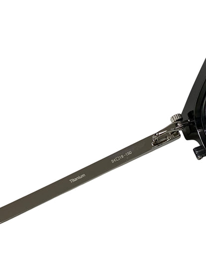 ドメスティックインターナショナル DI-1006TS メガネ シルバー メタルフレーム フルリム スクエア ITA7NB2BRLAH