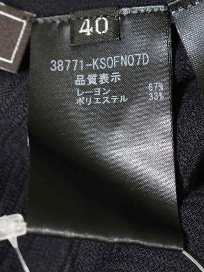 フォクシーブティック 38771 ワンピース 40 ネイビー ニット ITZSEEPCOP4W