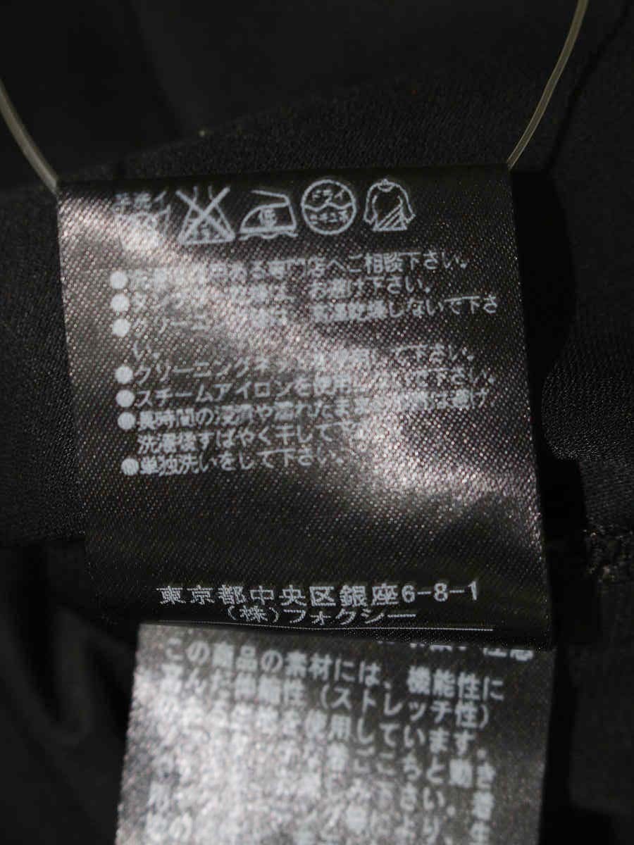 フォクシーニューヨーク 35502 パンツ 38 ブラック キュロット IT1XINNYKI8O