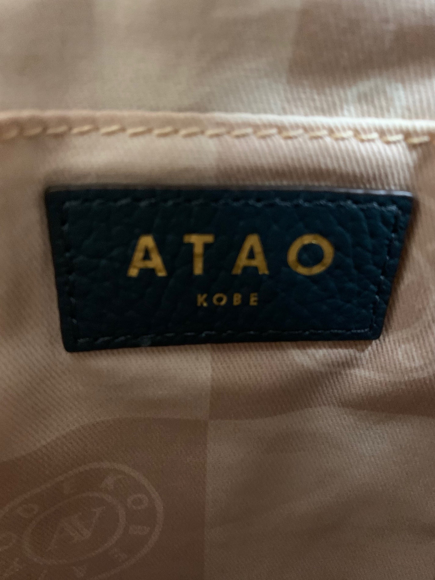 アタオ ホリデー 撥水レザーのデイリーポシェット ショルダーバッグ グリーン 2WAY IT1R7TC626LP