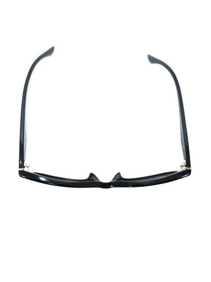 プラダ VPR20R メガネ ブラック トライアングルロゴ セルフレーム フルリム スクエア ITTMZ3NGJOGA