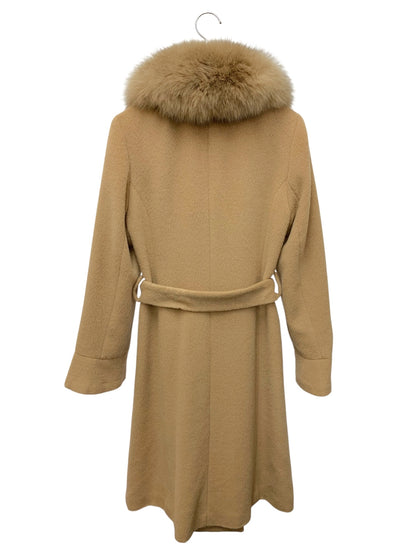 オースチンリード 1565-21518 コート 38 ベージュ アルパカ フォックスファー ITZWGEMSJFHC