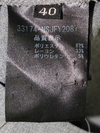 フォクシーニューヨーク Decallete Jacket 33174 40 グレー IT8X7CPS3A9S