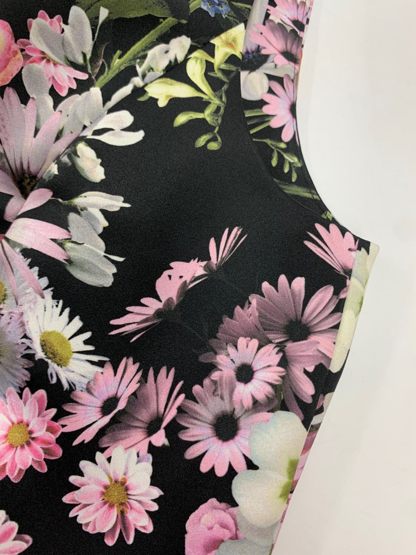 エムズグレイシー Autumn flower Dress 811501 ワンピース 38 ブラック/マルチカラー ITR6X52Y3KQ8