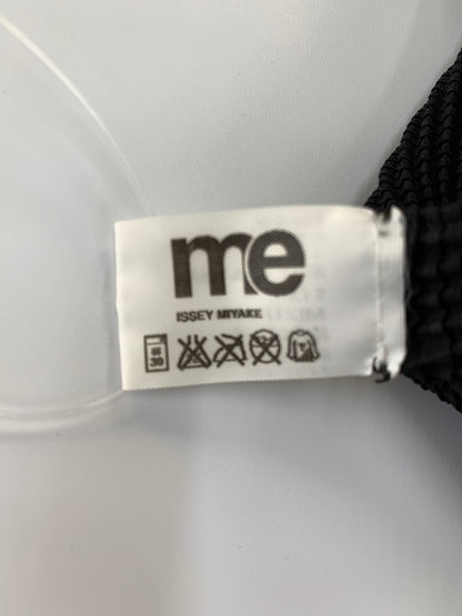 ミーイッセイミヤケ MI21FJ001 プルオーバー ブラック ボトルネック ワッフルプリーツ ITIRL77C9W3I