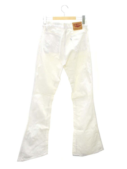 ビッグジョン ベルボトム MH402B デニムパンツ 31 ホワイト ボタンアップ ブーツカット 復刻 IT2V3MXXGNBT