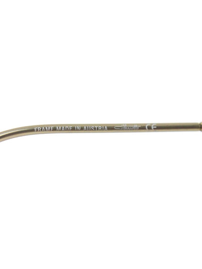 シルエット SPX1960 メガネ グレージュ リムレス オーバル ITMKLFCAG6UI