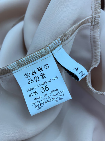 アナイ 102021-13-020-42-360 102021-12-020-42-360 セットアップ 36 ベージュ トップス パンツ 上下セット ITG8TILJB1LA