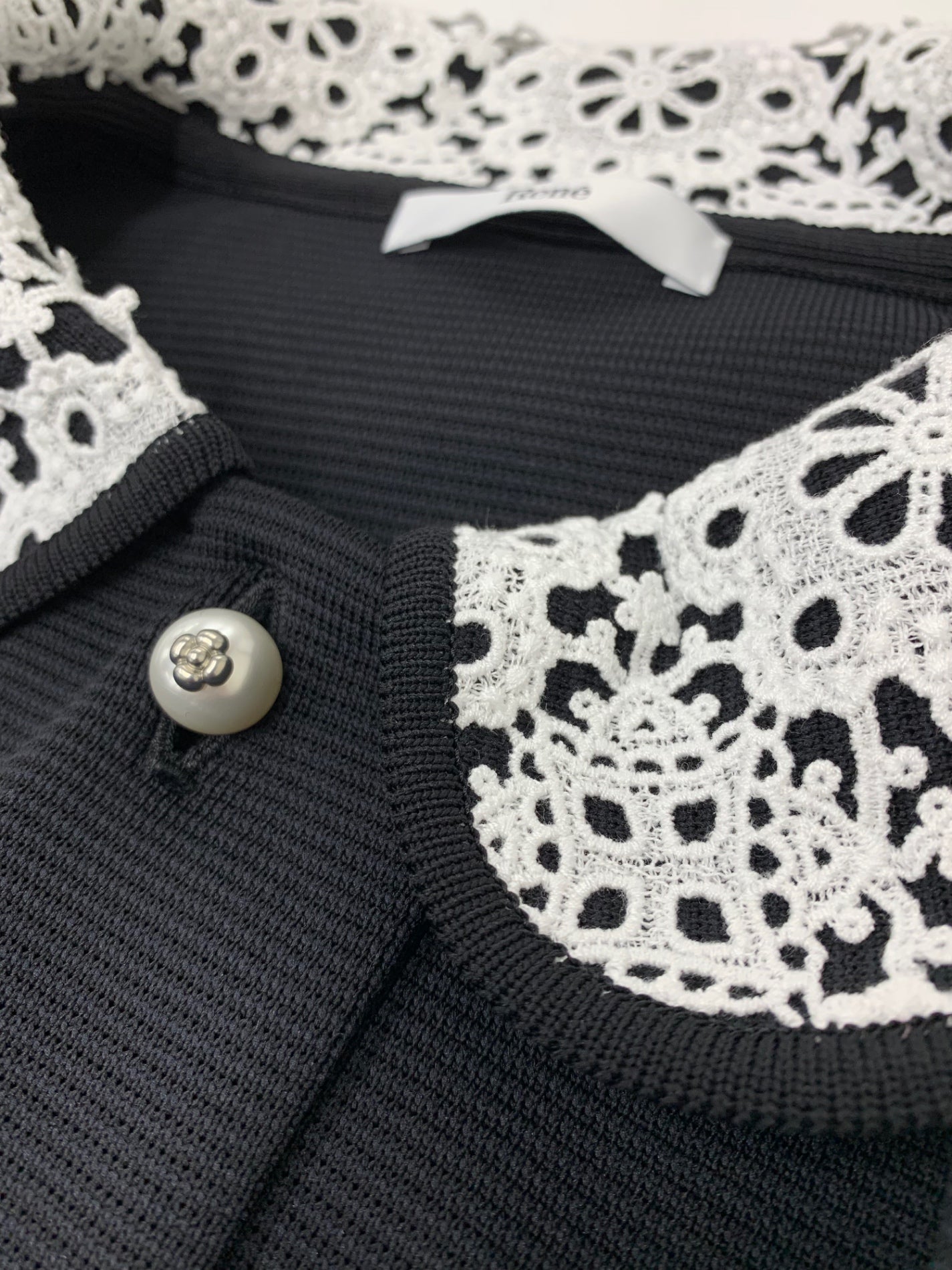 ルネ Knit Coat 6512160 コート 38 ブラック ITJ60G8QAWXT