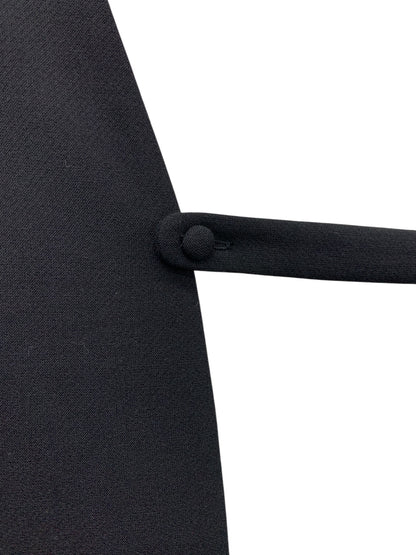 エンフォルド 300ES231-0130 ジャンパースカート 36 ブラック スリット Vネック ITW1NVY3PZE8