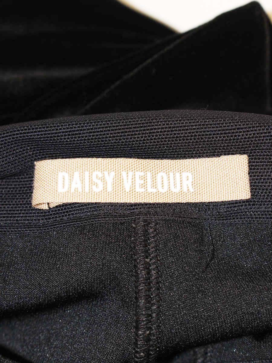 デイジーベロア by フォクシーニューヨーク Pants Shape Velour 06066 パンツ 38 ブラック IT3ZQ32IDE5U