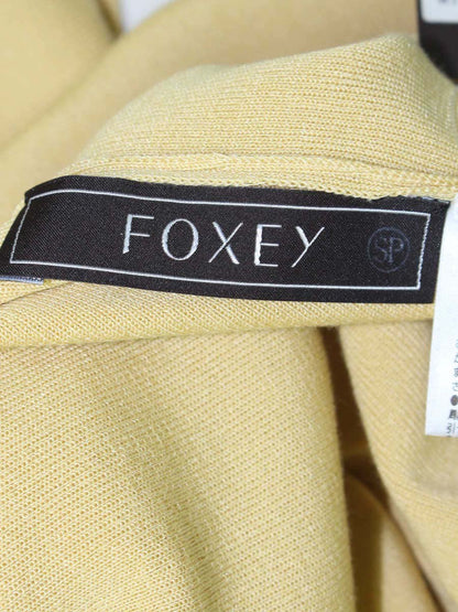 フォクシーブティック Knit Top Affetto 42199 セーター 38 イエロー ITX54KT6YP8G