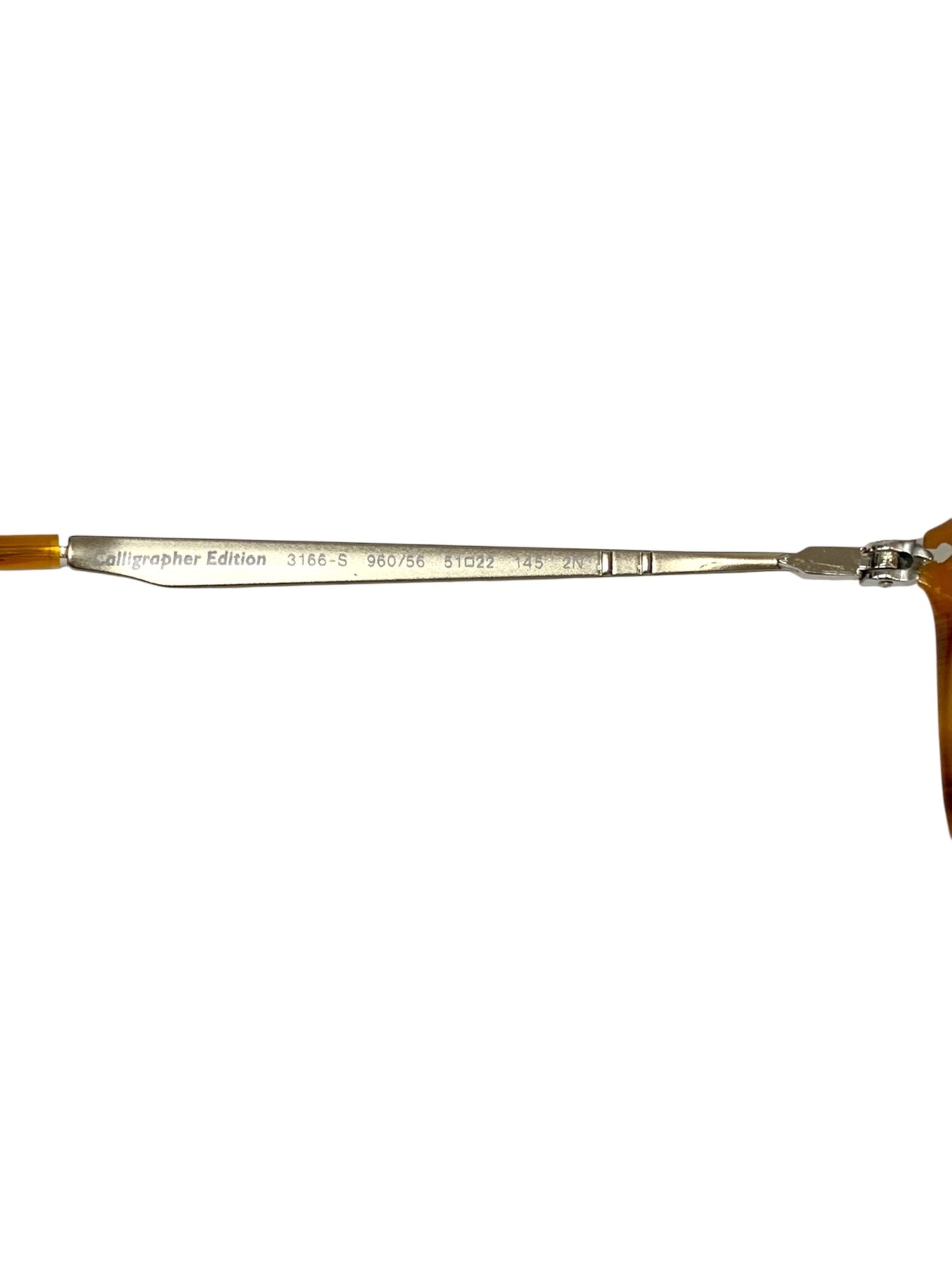 ペルソール 3166-Ｓ メガネ ブラウン  Calligrapher Edition IT1N0JBACWLO