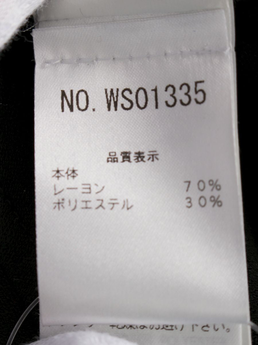 ブルマリン WS01335 カーディガン ブラック ビジュー IT09LV8HO4P9