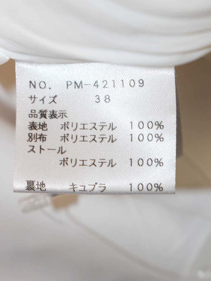 エムズグレイシー 421109 ワンピース 38 ホワイト フラワー柄 ITO34PQWGRCW
