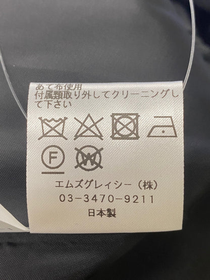 エムズグレイシー 811122 ワンピース 38 ブラック 切替 ITHKVZMD3I68