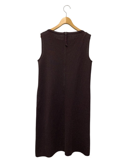 フォクシーブティック Knit Dress Quartz 45345  ワンピース 42 ブラウン ニット フラップ ITPV3YHFDO66